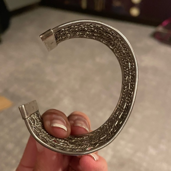 Sterling Cuff Bracelet - Picture 2 of 3